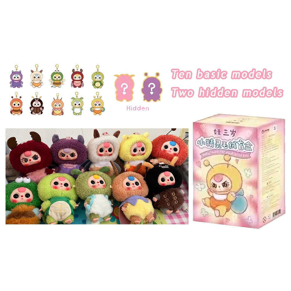 BABY THREE Elf Series Plush [1 Blind Box] - Fugitive Toys