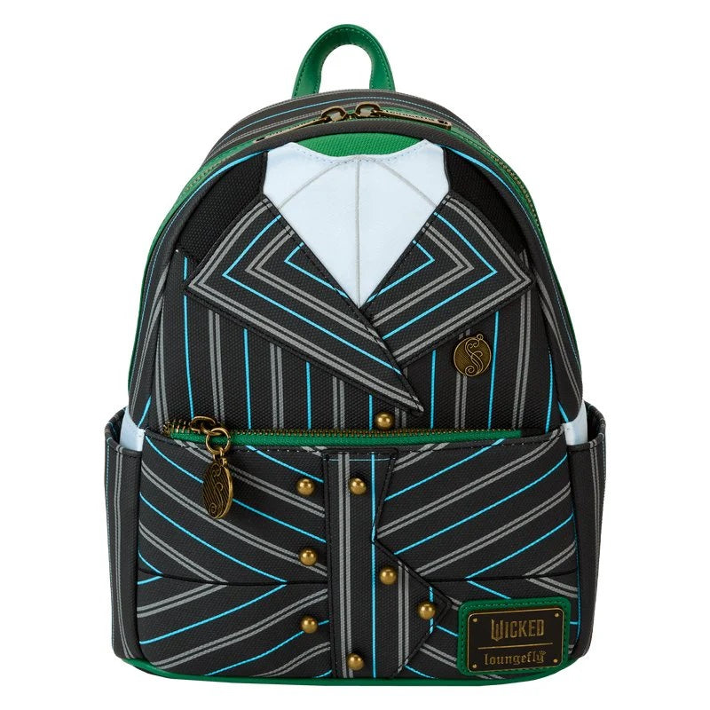 Loungefly x Wicked Elphaba Shiz University Uniform Cosplay Mini Backpack - Fugitive Toys