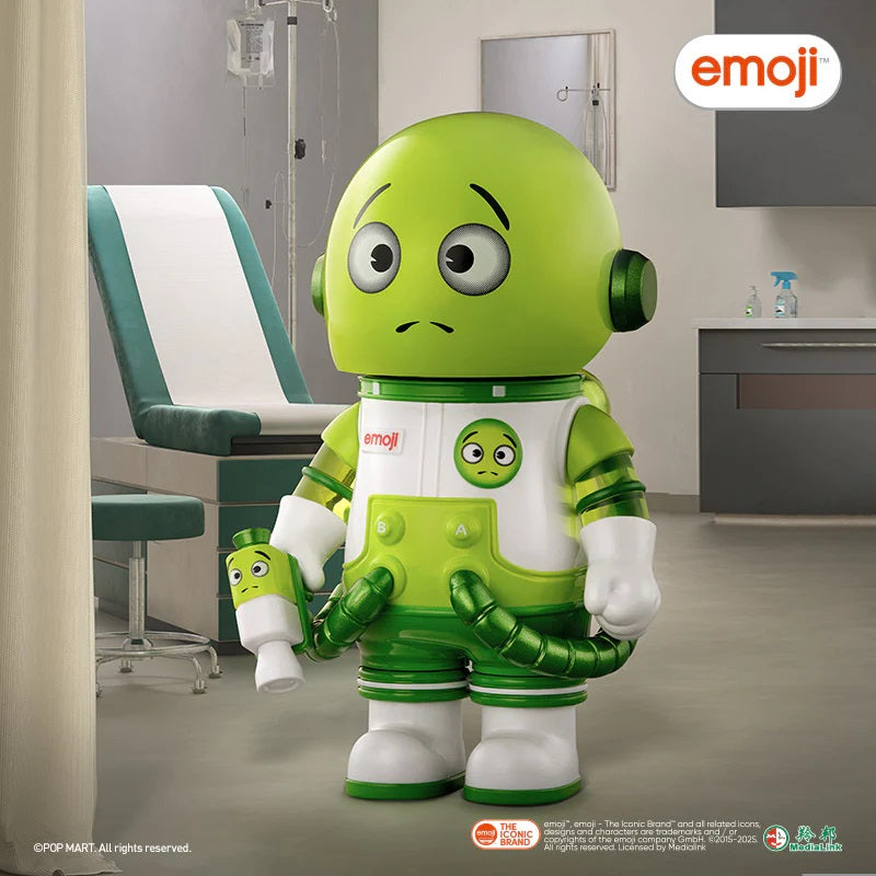 POP MART MEGA SPACE MOLLY 100% × emoji™ Series [1 Blind Box] - Fugitive Toys