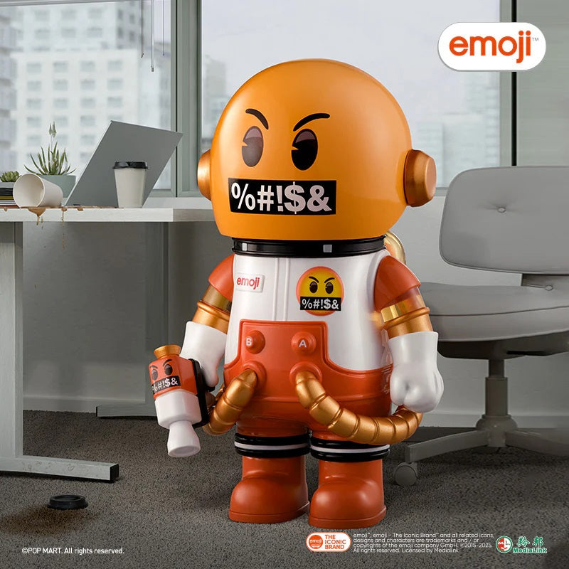 POP MART MEGA SPACE MOLLY 100% × emoji™ Series [1 Blind Box] - Fugitive Toys