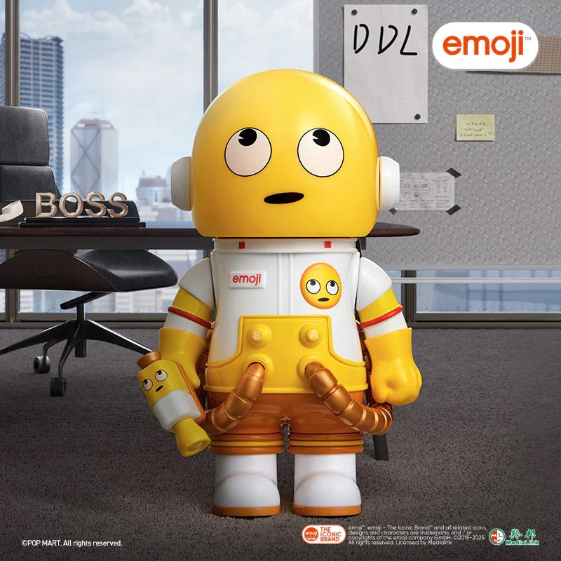 POP MART MEGA SPACE MOLLY 100% × emoji™ Series [1 Blind Box] - Fugitive Toys