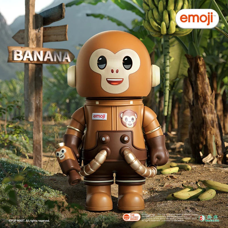 POP MART MEGA SPACE MOLLY 100% × emoji™ Series [1 Blind Box] - Fugitive Toys