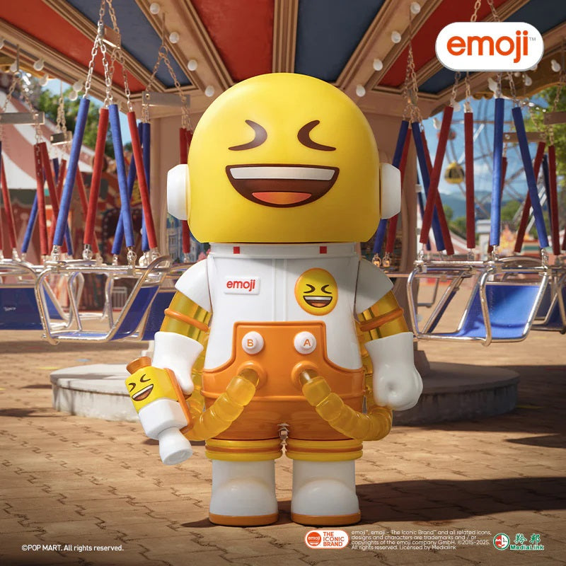 POP MART MEGA SPACE MOLLY 100% × emoji™ Series [1 Blind Box] - Fugitive Toys