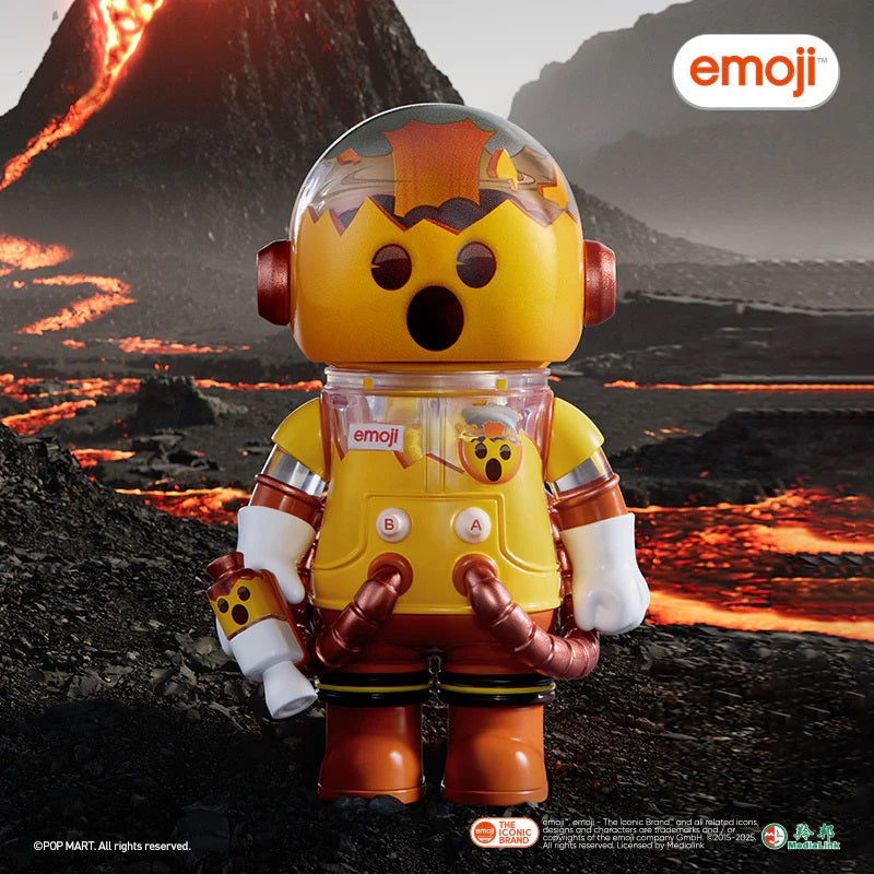 POP MART MEGA SPACE MOLLY 100% × emoji™ Series [1 Blind Box] - Fugitive Toys