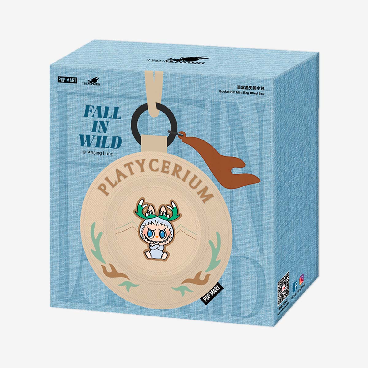 POP MART THE MONSTERS FALL IN WILD SERIES-Bucket Hat Mini Bag [1 Sealed Case] - Fugitive Toys