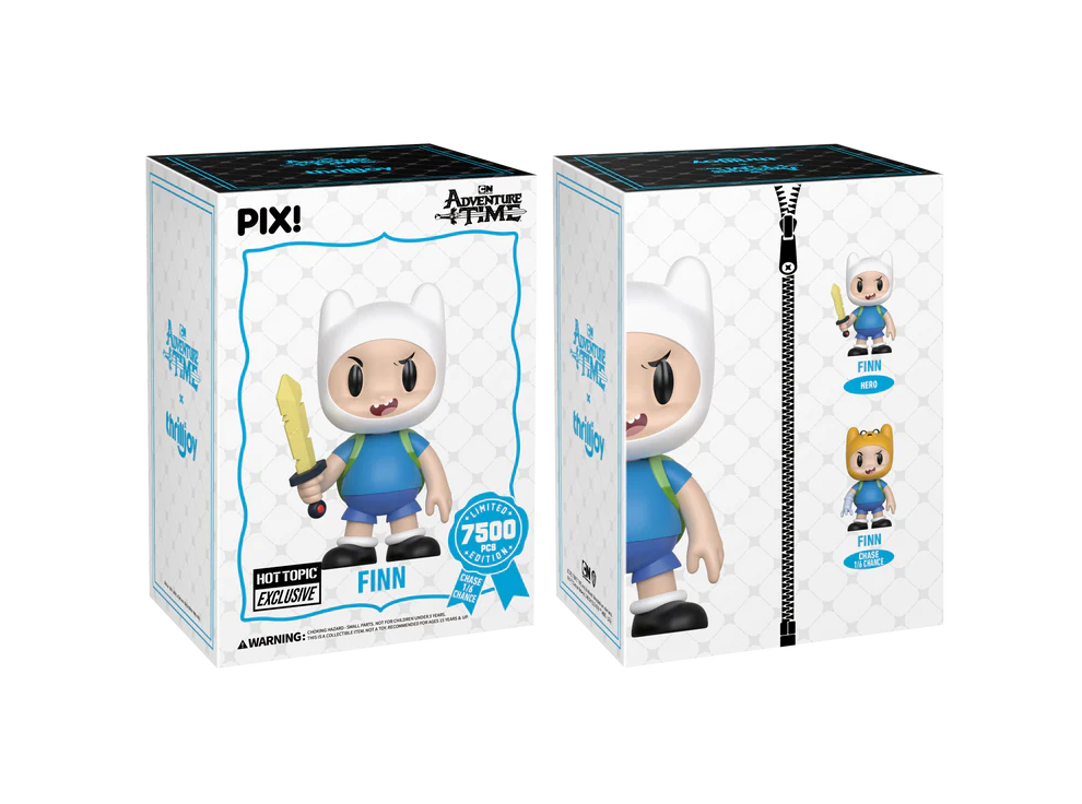 Thrilljoy PIX! Finn [Adventure Time] [Hot Topic Exclusive] [LE7500] - Fugitive Toys