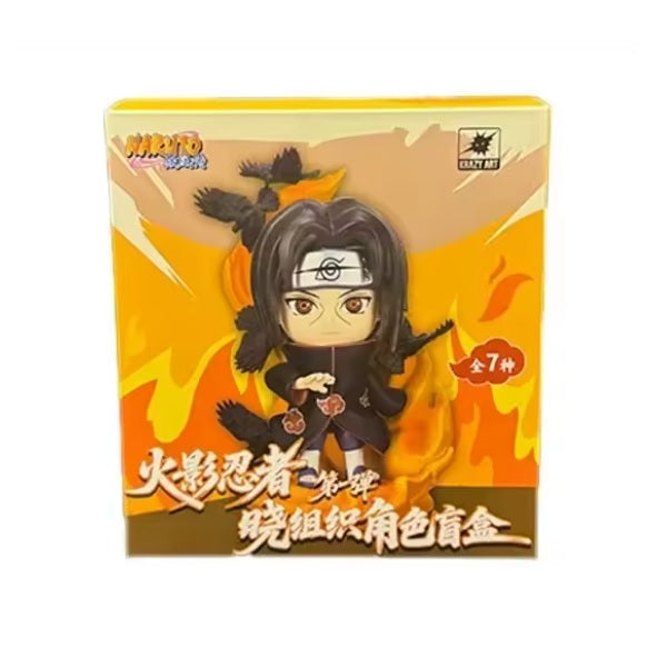 KRAZY ART NARUTO Akatsuki Character Collectible Set Series 1 [1 Sealed Case] - Fugitive Toys