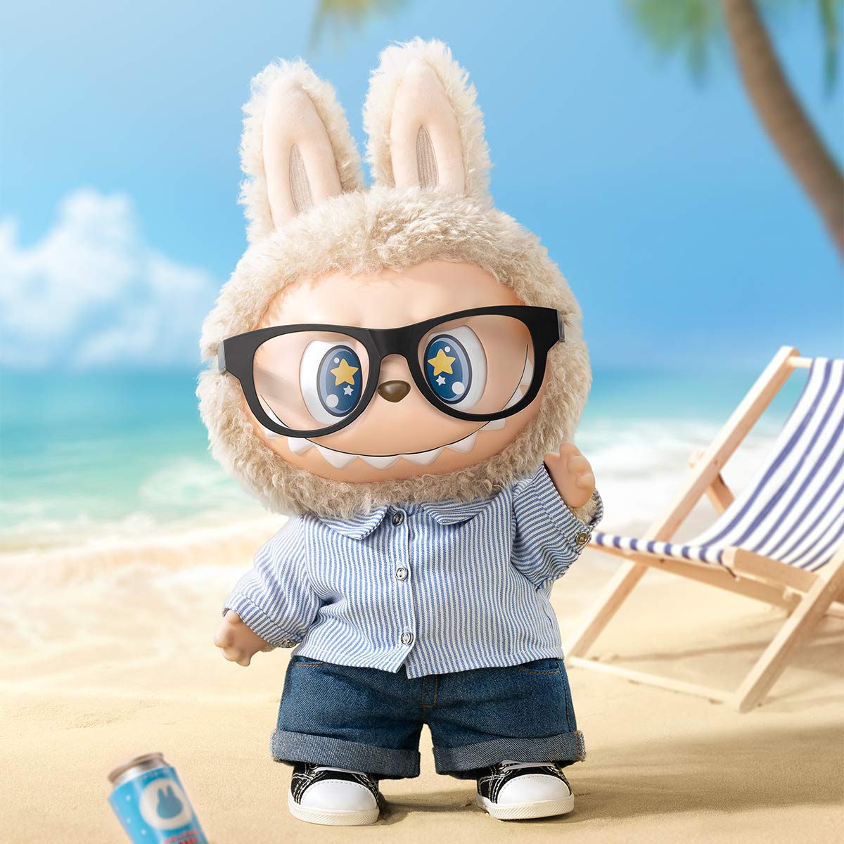 POP MART THE MONSTERS - FLIP WITH ME Vinyl Plush Doll - Fugitive Toys