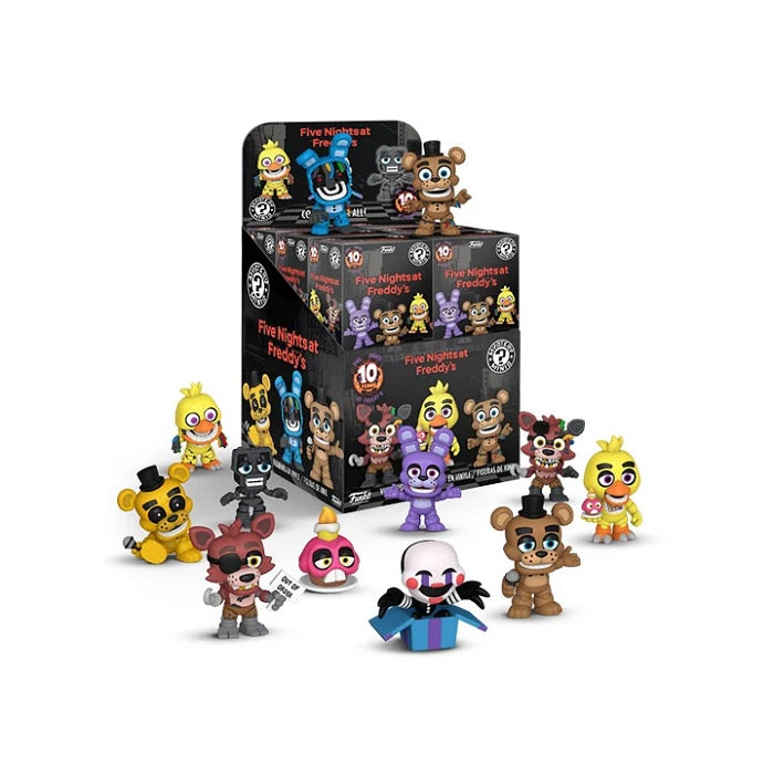 Five Nights at Freddy's 10th Year Anniversary Mystery Minis: [1 Case] - Fugitive Toys