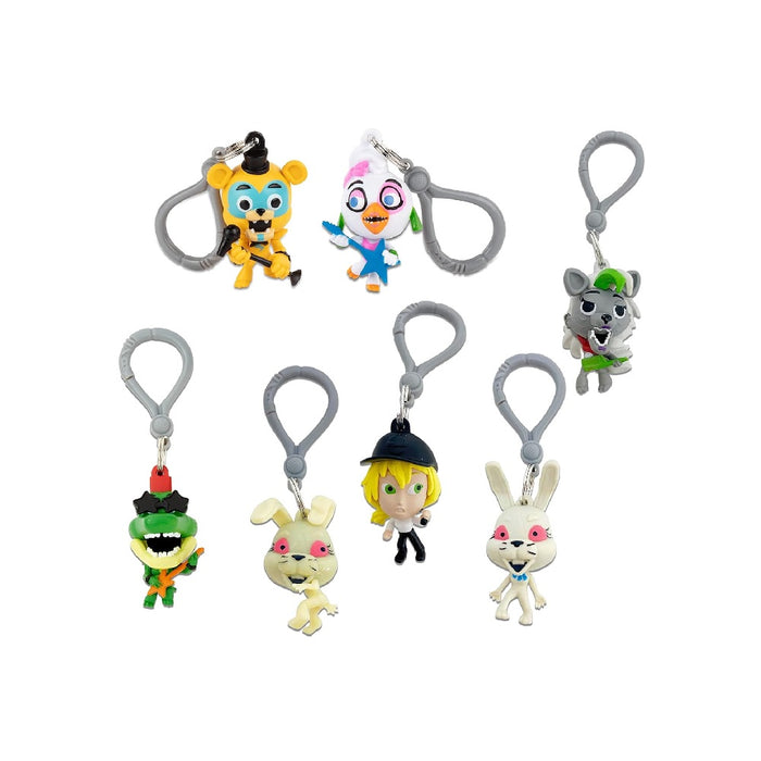 Five Nights at Freddy's Security Breach Backpack Hangers [1 Blind Bag] - Fugitive Toys