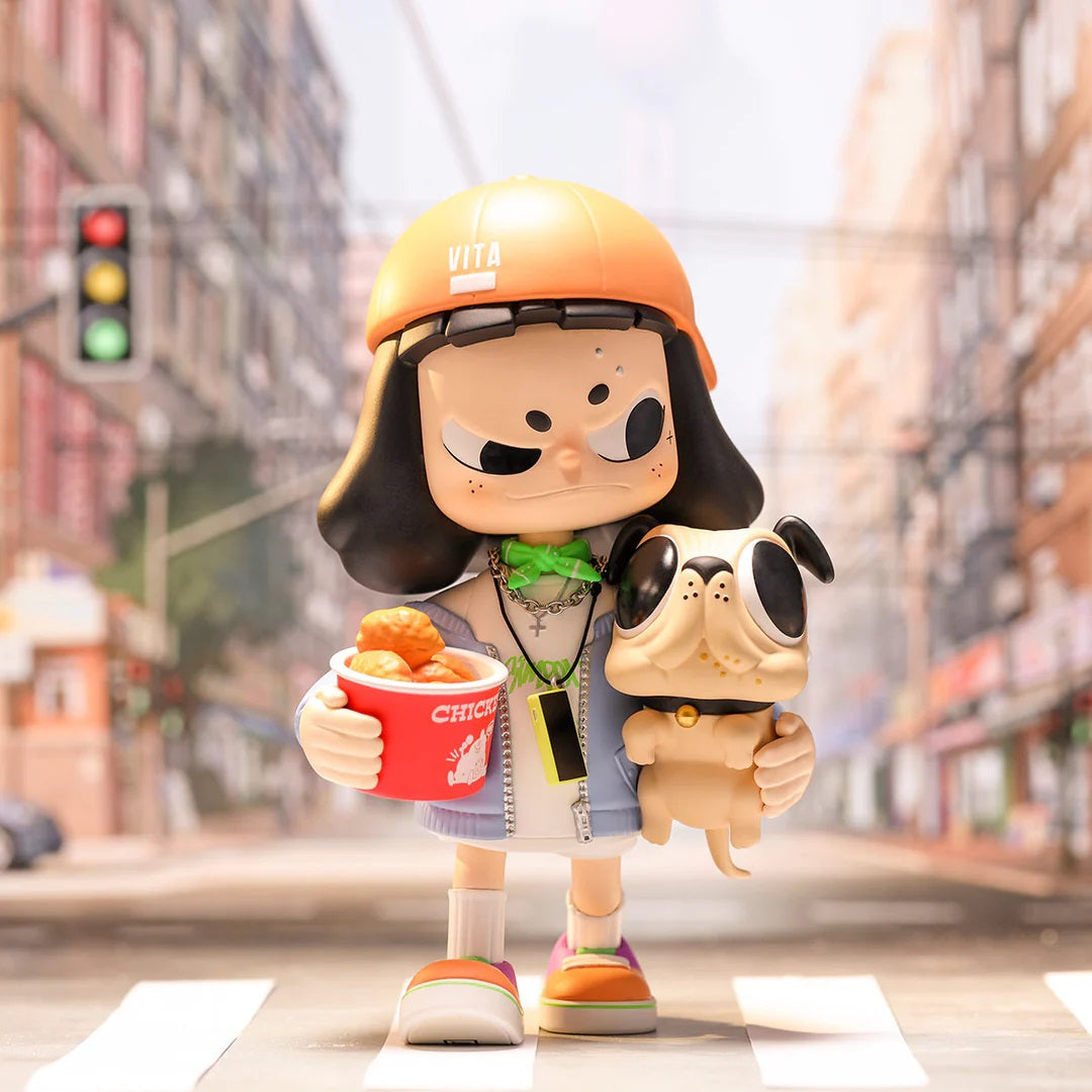 POP MART Vita Fried Chicken Day 200% Figurine - Fugitive Toys