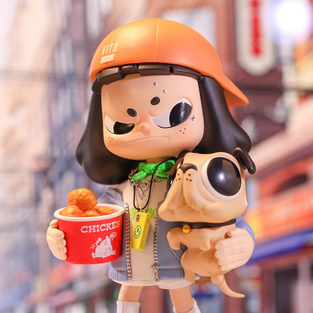 POP MART Vita Fried Chicken Day 200% Figurine - Fugitive Toys