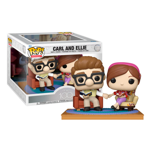 Disney 100 Anniversary Up Carl And Ellie Sitting In Living Room Movie Moment (SE) [1339] Fugitive Toys Funko