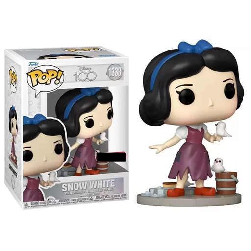 Disney 100 Anniversary Pop! Vinyl Figure Snow White in Cleaning Rags (with Birds) (SE) [1333] Fugitive Toys Funko