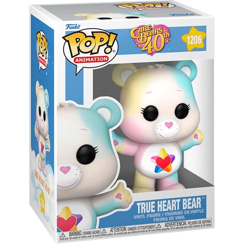 Care Bears 40th Pop! Vinyl Figure True Heart Bear [1206] - Fugitive Toys