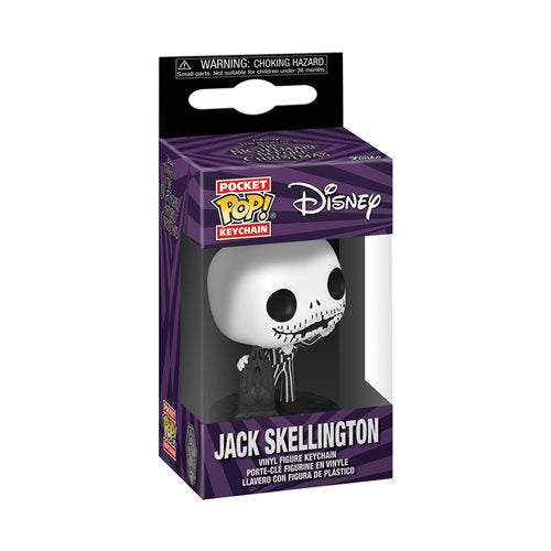 Disney Pocket Pop! Keychain Jack with Tombstone [The Nightmare Before Christmas 30th] - Fugitive Toys