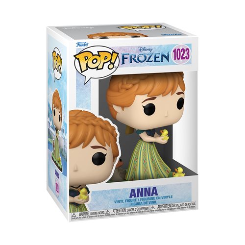 Disney Ultimate Princess Pop! Vinyl Figure Anna Coronation with Ducks [1023] - Fugitive Toys