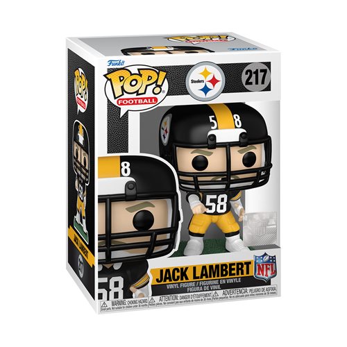 NFL Legends Pop! Vinyl Figure Jack Lambert (Steelers) [217] - Fugitive Toys