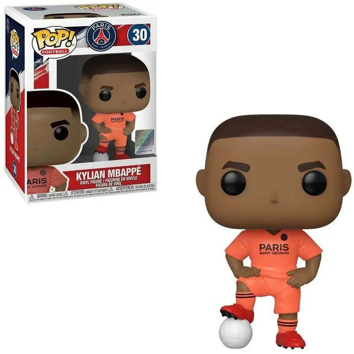 Soccer Pop! Vinyl Figure Kylian Mbappe (Orange) [Paris Saint German] [ —  Fugitive Toys