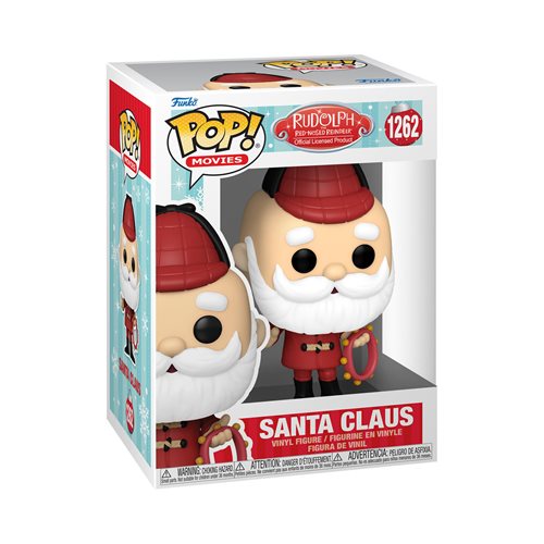 Rudolph the Red Nosed Reindeer Pop! Vinyl Figure Santa Claus (Off Season) [1262] - Fugitive Toys