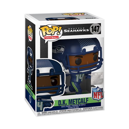 NFL Pop! Vinyl Figure D.K. Metcalf [Seattle Seahawks] [147] - Fugitive Toys