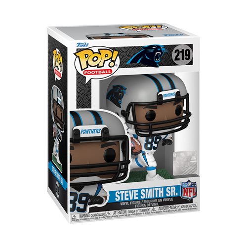 NFL Legends Pop! Vinyl Figure Steve Smith Sr (Panthers) [219] - Fugitive Toys