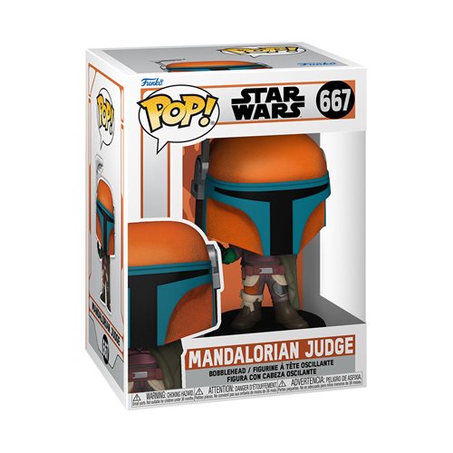 Star Wars The Mandalorian Pop! Vinyl Figure Mandalorian Judge [667] - Fugitive Toys