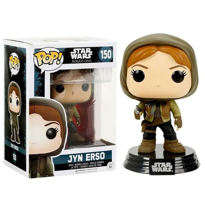 Star Wars: Rogue One Pop! Vinyl Figures Jyn Erso with Hood [150] - Fugitive Toys