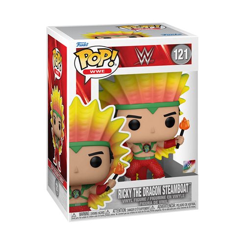 WWE Pop! Vinyl Figure Ricky The Dragon Steamboat [121] - Fugitive Toys