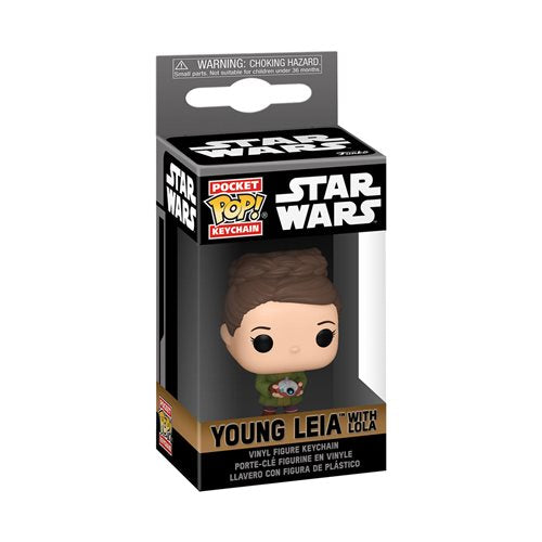Star Wars Obi Wan Kenobi Series Pocket Pop! Keychain Young Leia Organa - Fugitive Toys