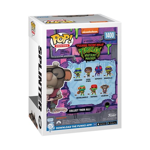 Teenage Mutant Ninja Turtles: Mutant Mayhem Pop! Vinyl Figure Splinter [1400] - Fugitive Toys