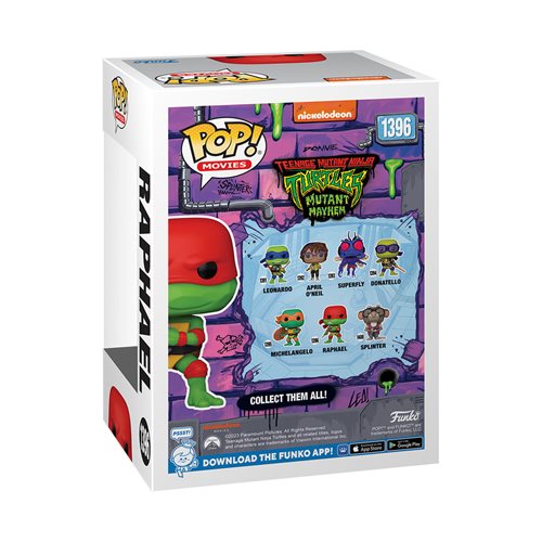 Teenage Mutant Ninja Turtles: Mutant Mayhem Pop! Vinyl Figure Raphael [1396] - Fugitive Toys