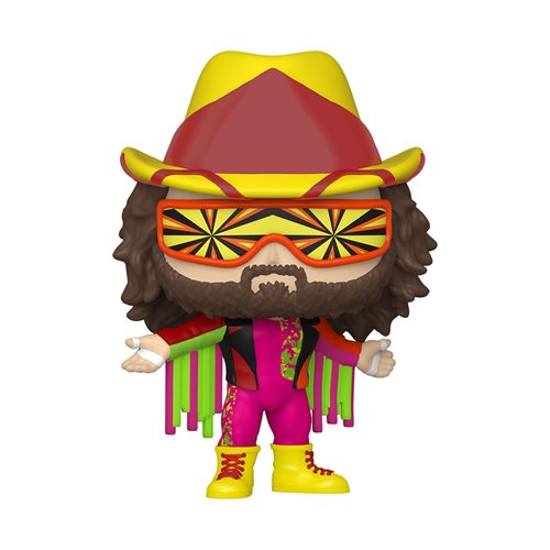 WWE Pop! Vinyl Figure Macho Man Randy Savage (Orange Starburst) [79] - Fugitive Toys