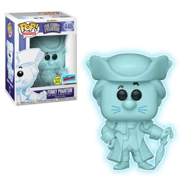 Hanna-Barbera Pop! Vinyl Figure Funky Phantom [The Funky Phantom] [GITD] [NYCC 2018] [446] - Fugitive Toys