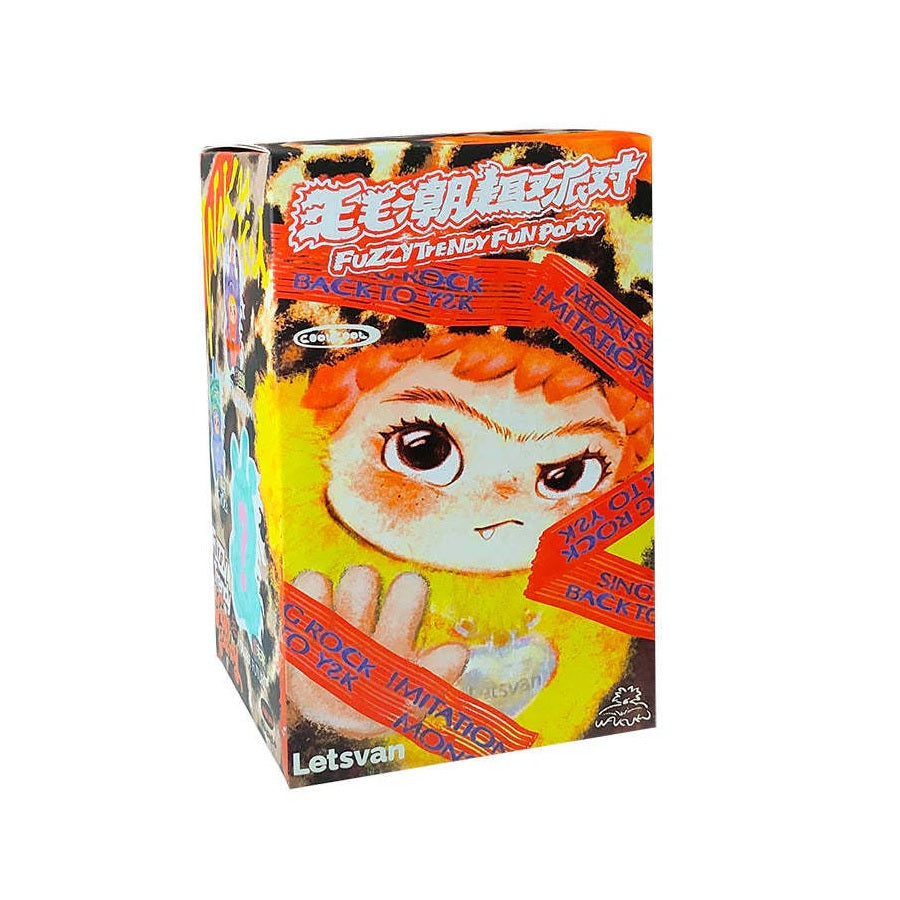 Fuzzy Trendy Fun Party Series Plush Pendant [1 Blind Box] - Fugitive Toys