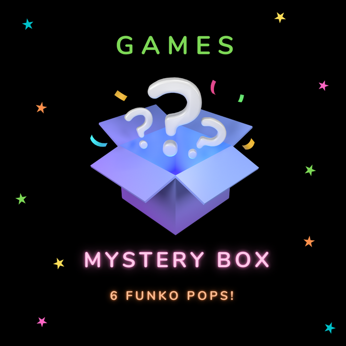 GAMES Mystery Box [6 Random Funko Pops!] - Fugitive Toys
