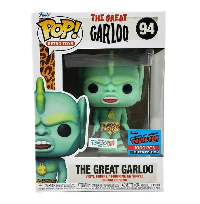 Retro Toys Pop! Vinyl Figure The Great Garloo [NYCC 2021 Festival of Fun] [94] - Fugitive Toys