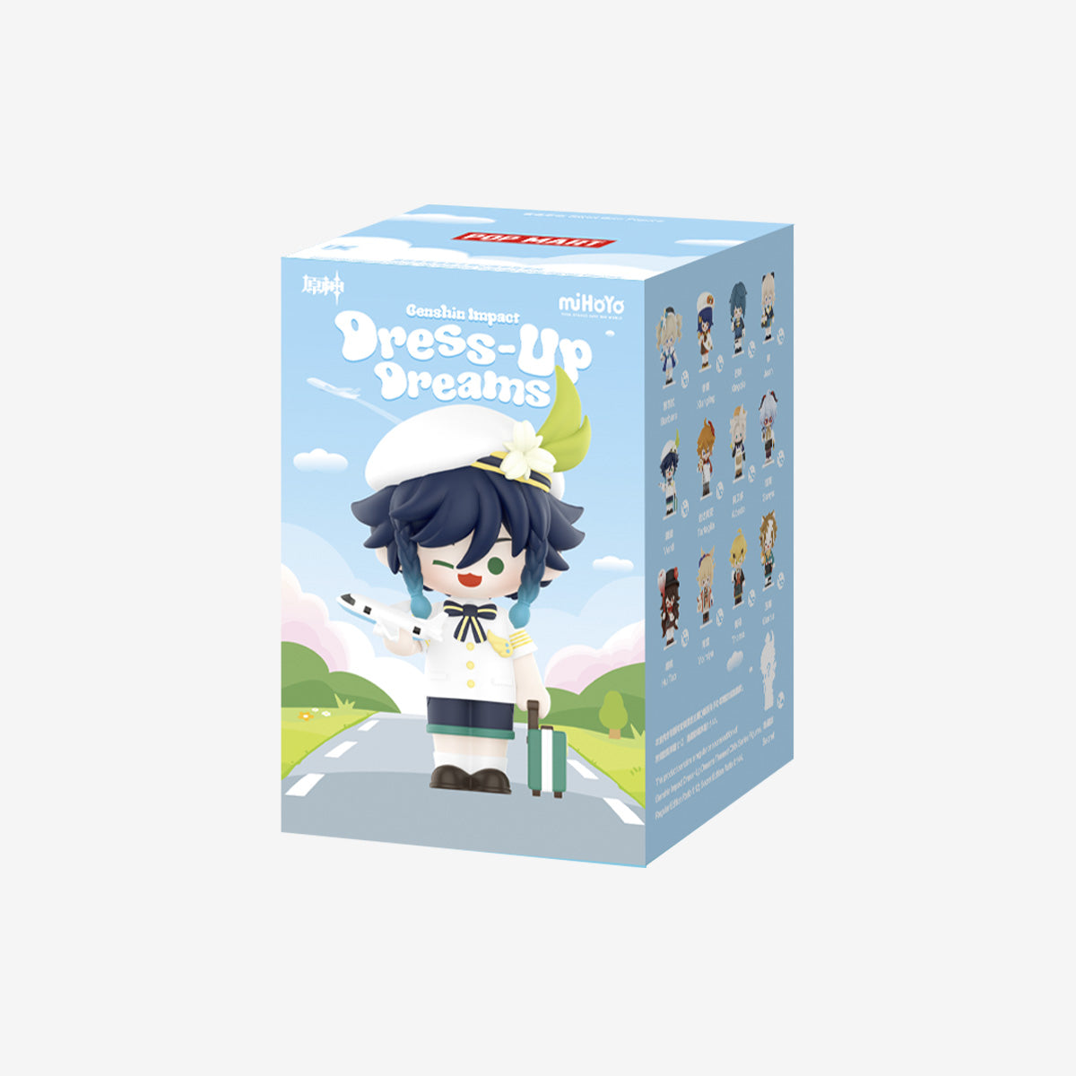 POP MART Genshin Impact Dress-Up Dreams Themed Chibi Series Figures [1 Blind Box] - Fugitive Toys