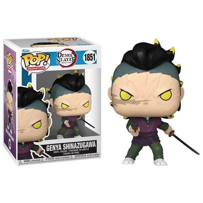 Demon Slayer Pop! Vinyl Figure Genya Shinazugawa [Demon Form] [1851] - Fugitive Toys
