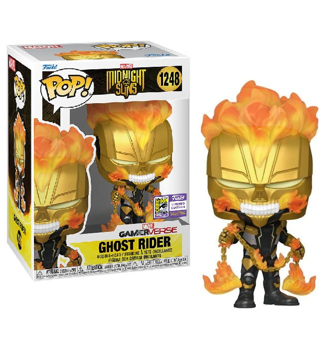 Marvel GamerVerse Midnight Suns Pop! Vinyl Figure Ghost Rider [SDCC 2023] [1248] - Fugitive Toys