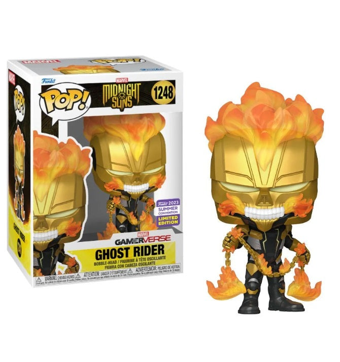 Marvel GamerVerse Midnight Suns Pop! Vinyl Figure Ghost Rider [Summer Convention 2023] [1248] - Fugitive Toys
