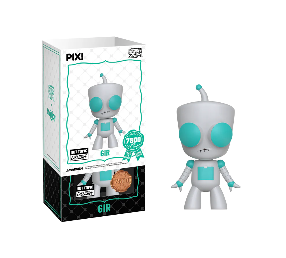 Thrilljoy PIX! Gir [Invader Zim] [Hot Topic Exclusive] [LE7500] - Fugitive Toys