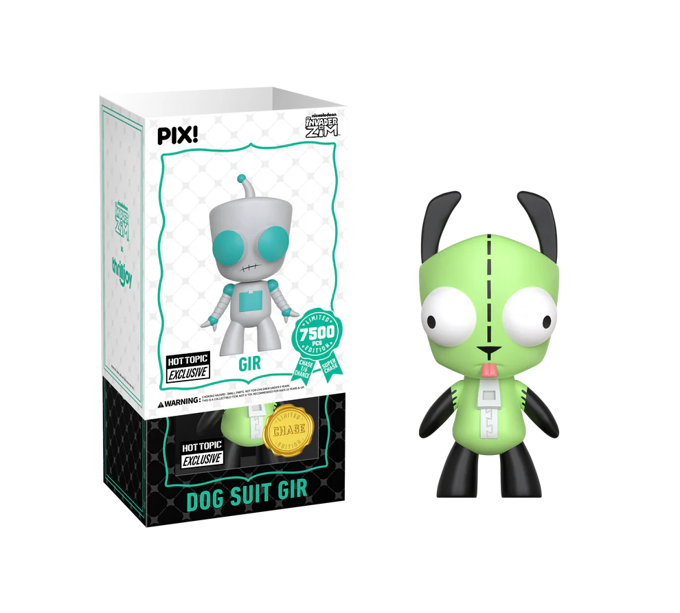 Thrilljoy PIX! Gir [Invader Zim] [Hot Topic Exclusive] [LE7500] - Fugitive Toys