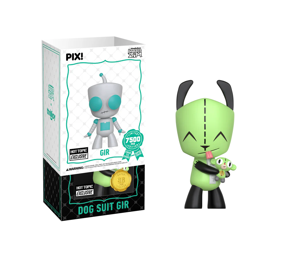 Thrilljoy PIX! Gir [Invader Zim] [Hot Topic Exclusive] [LE7500] - Fugitive Toys