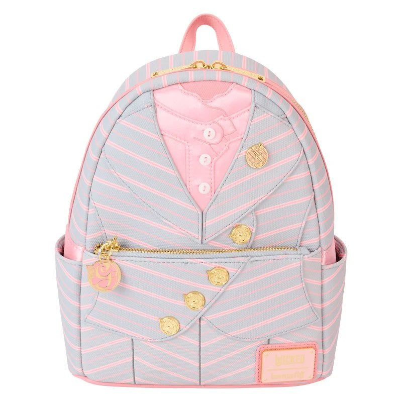 Loungefly x Wicked Glinda Shiz University Uniform Cosplay Mini Backpack - Fugitive Toys