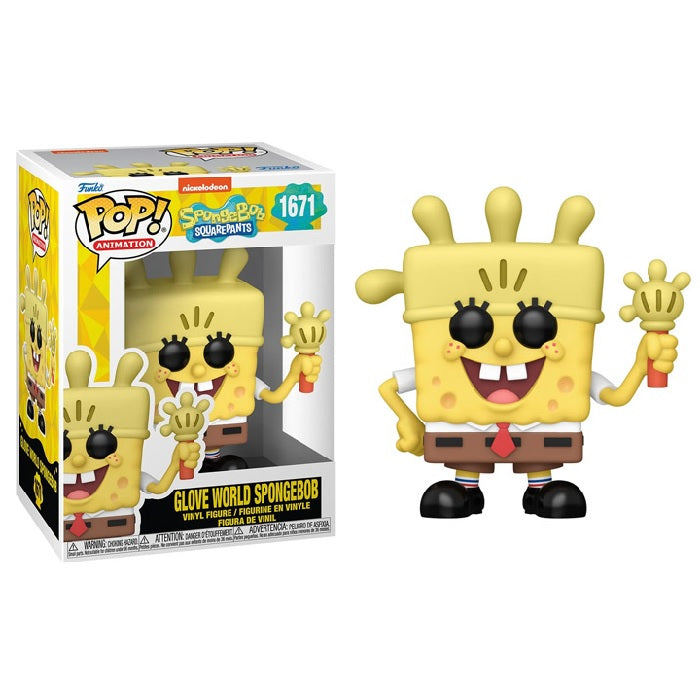 Spongebob Squarpants 25th Anniversary Pop! Vinyl Figure Glove World Spongebob [1671] - Fugitive Toys