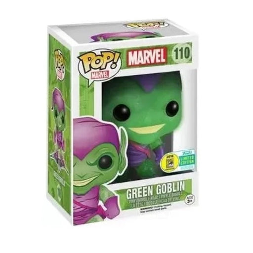 Marvel Pop! Vinyl Figure Green Goblin [Glitter] [SDCC 2016] [110] - Fugitive Toys