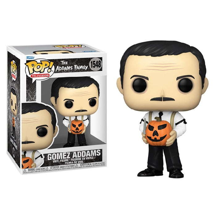 The Addams Family Pop! Vinyl Figure Gomez Addams with Pumpkin [1548] - Fugitive Toys