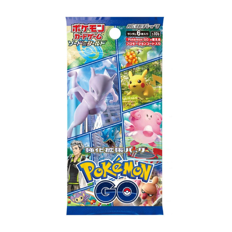 Pokemon TCG Sword & Shield Pokemon Go S10B [Japanese] Booster Pack - Fugitive Toys