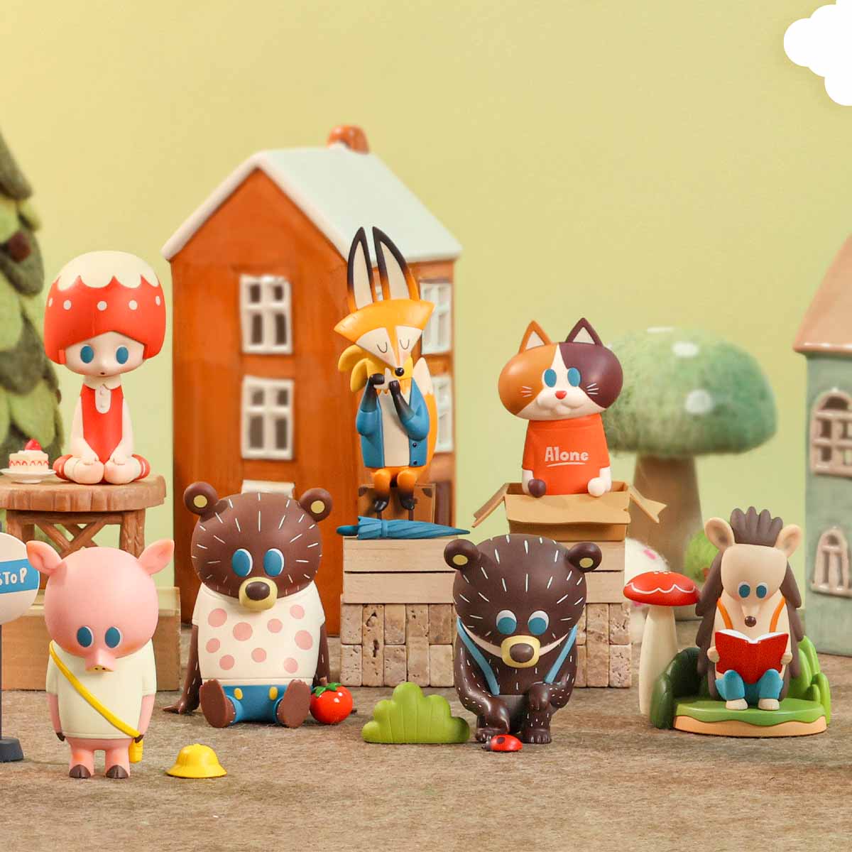 POP MART Green Cow Garden When One Was Little Series [1 Blind Box] - Fugitive Toys